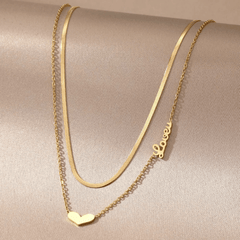 Golden Love Layered NecklaceGolden Love Layered Necklace
