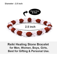 rudraksh crystal bracelets