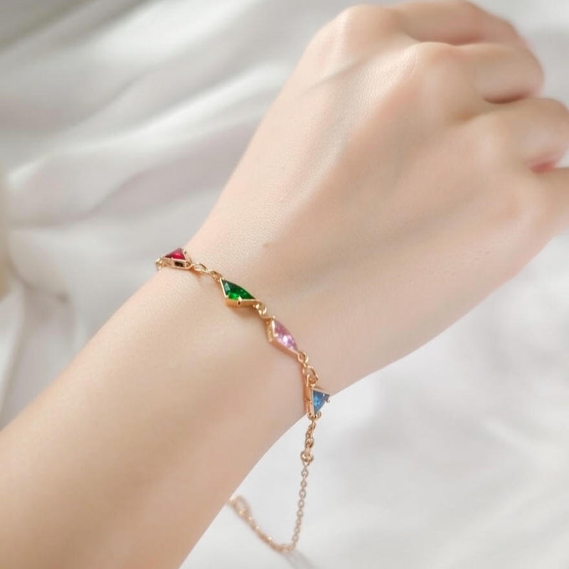 Aurora Prism Charm Bracelet