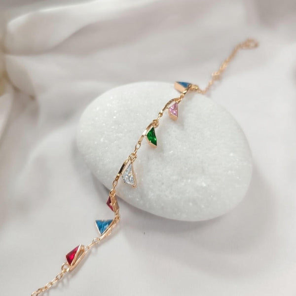 Aurora Prism Charm Bracelet