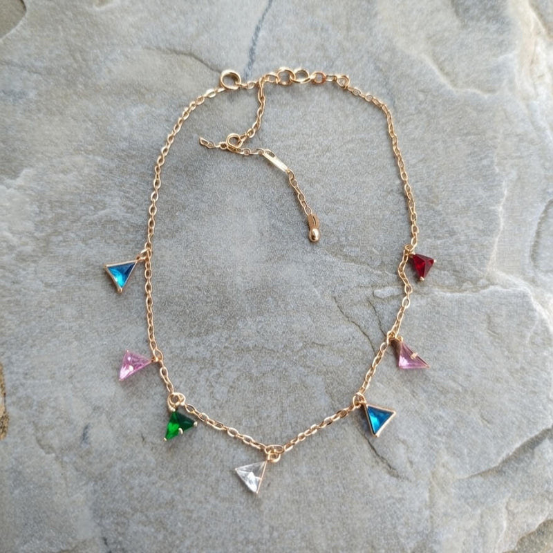 Aurora Prism Charm Bracelet
