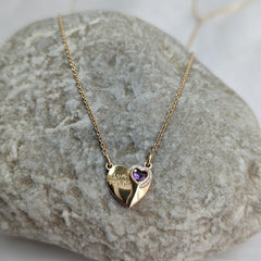 Love Forever Heart Pendant Necklace