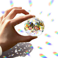 crystal ball positive sunlight