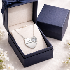 Love Forever Heart Pendant Necklace